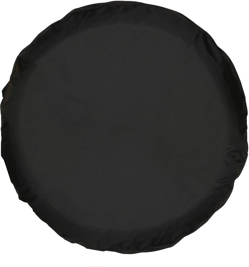 MOONET PVC Thickening Leather Spare Tire Wheel Cover for Car Truck SUV Camper Trailer Universal Fit RV JP FJ, R18 XXL Black (for Overall Wheel Diameter 34-35 inch) - Image 1